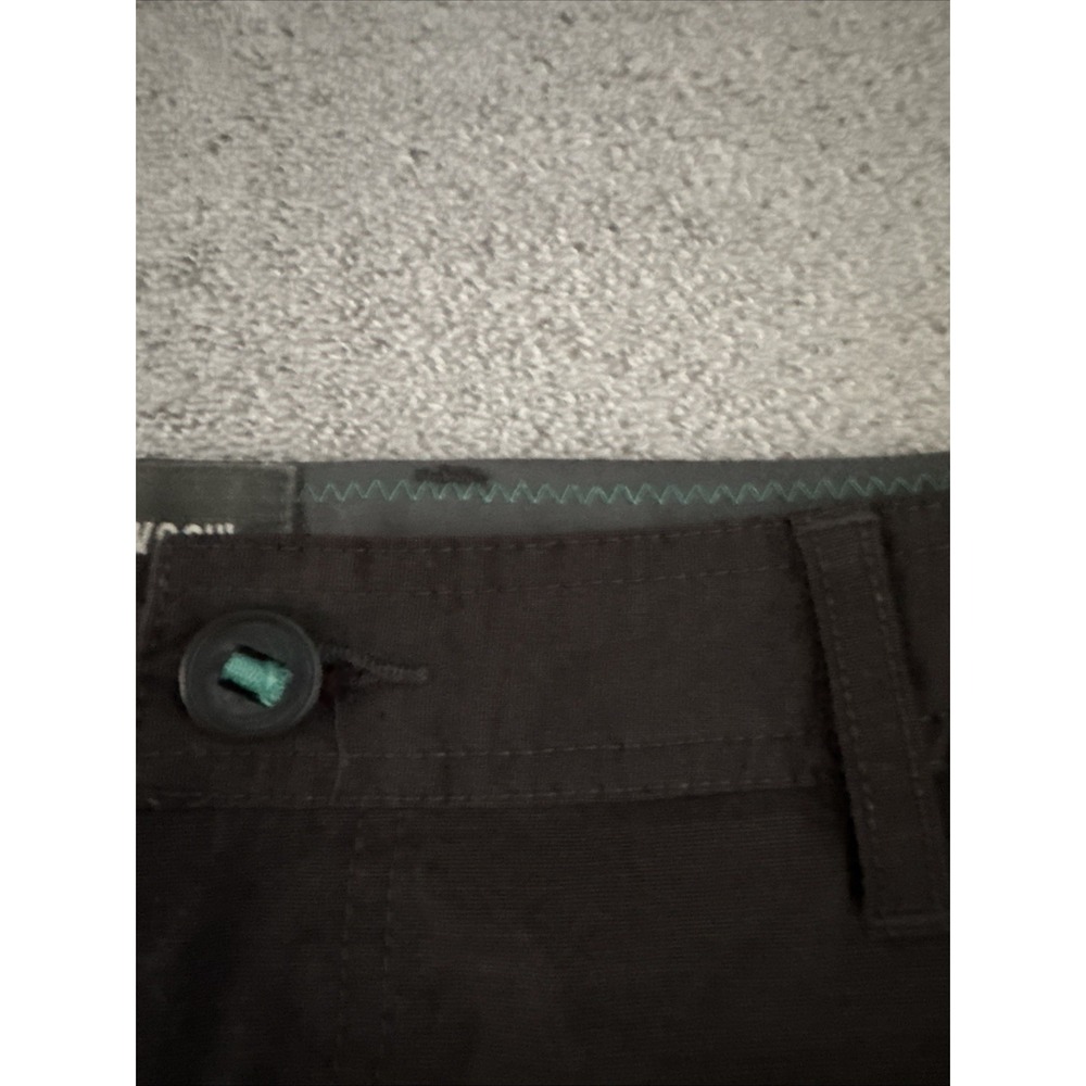 Linksoul Men's Gray Flat-Front Performance Shorts SZ 32 - Picture 3 of 14